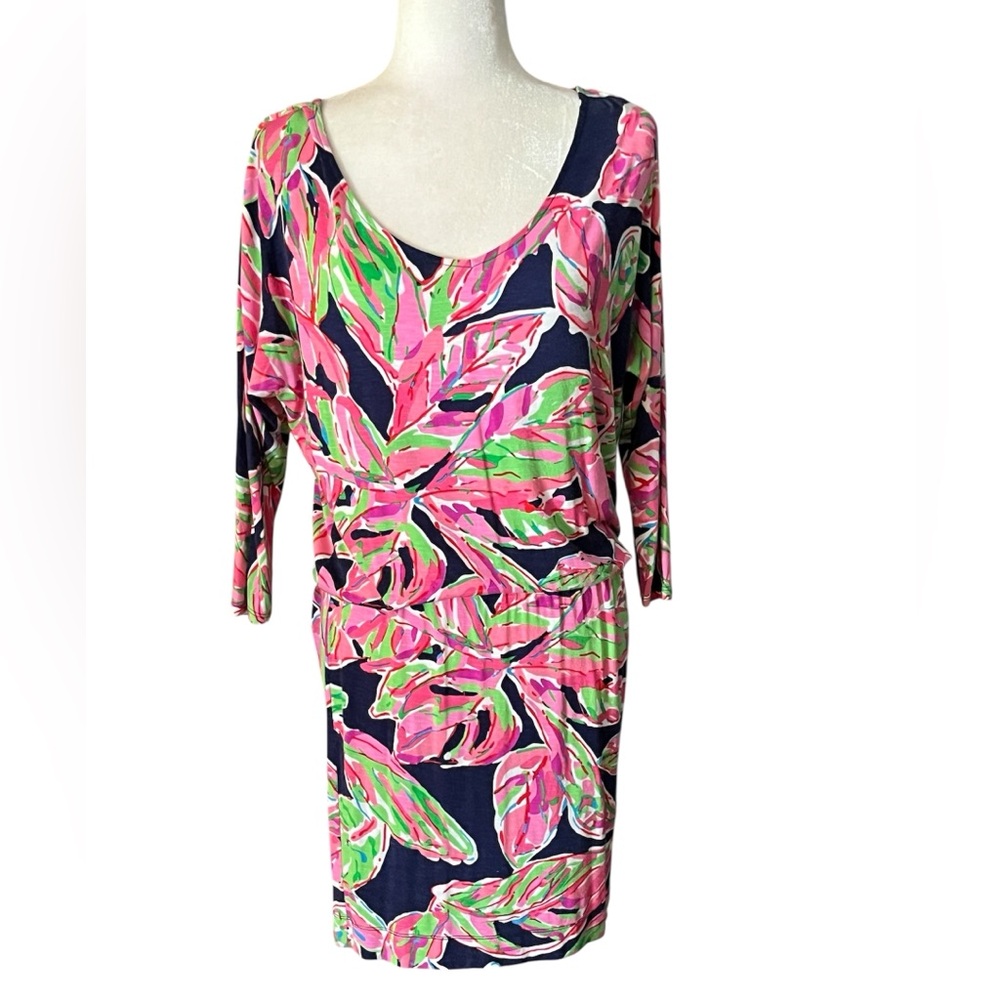 Lilly Pulitzer Cara in the Vias Floral Printed Dolman Sleeve Blouson
Dress Sz XS - Picture 3 of 16